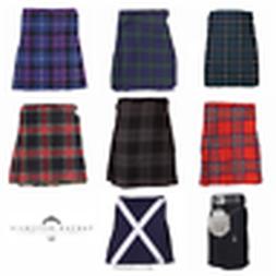 Nuovo Scozzese Highland Bambini Tartan Kilt Tutti di Taglia 