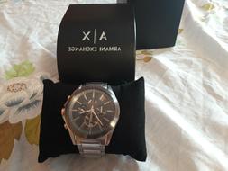 O&nbsp;cronografo Uomo Armani Exchange In Acciaio Italy