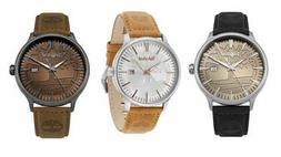 O Uomo Timberland Cinturino In Pelle Cassa Acciaio Sconto 30