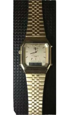 O Oriente Vintage Al Quarzo Con Schermo Lcd Multifunzionale