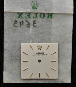 Rolex original vintage dial for Lady's squared 3643 used but