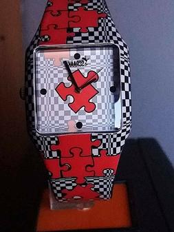 O Uomo Donna Scraak Puzzle Grigio Rosso