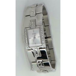 GUESS ORLOGIO DA DONNA IN ACCIAIO  LUCIDO CON CRISTALLI BIAN