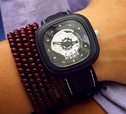 Casio Jel Borer Quadrante Quadrato Xl Nero Black Sport 2016 