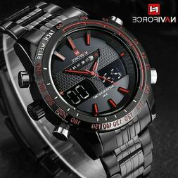 Da Uomo Naviforce 9024 Lusso, Orologio Digitale Al Quarzo In