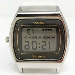 O Seiko 0139a Digital Watch Vintage Clock Seiko 0138-5000 Ol