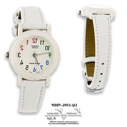 O Casio 1330 Lq-139l-7bdf Cassa Piccola Bianca Cinturino In 