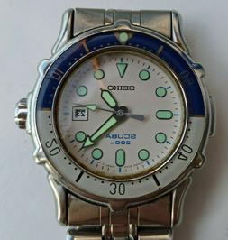 O Seiko 3e25- 0a60 Scuba Diver 200 Metri Lady Watch Montre R