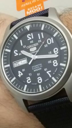 O Seiko 5 Sports Snzg11j1 Made In Japan Automatico Fondo Blu