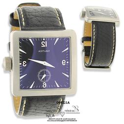 O Nautica A12590l Cassa Quadrata Da Donna, Cinturino In Pell