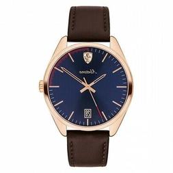 O Ferrari Abetone Pelle Marrone - 42 Mm Fer0830500