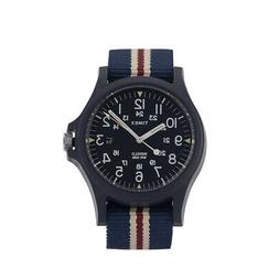 O Acadia Resina 40mm Blu Blu Cint. Tessuto Blu-beige-rosso 2