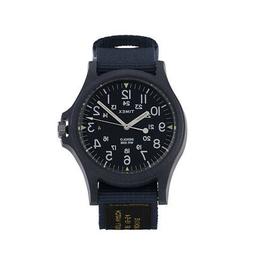 O Acadia Resina 40mm Blu Blu Cinturino In Tessuto Blu Navy 2