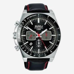 O Lorus Acciaio Uomo Cronografo Analogico Cinturino In Pelle