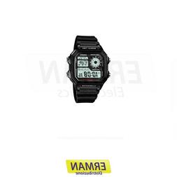 O Casio Ae-1200wh Nero Digitale Da Polso Originale Nuovo Cla