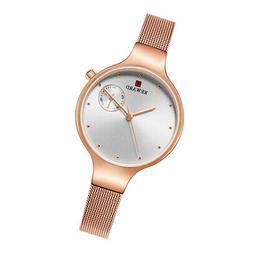 O Al Quarzo Da Donna Con Cinturino A Maglie Sottili Cinturin