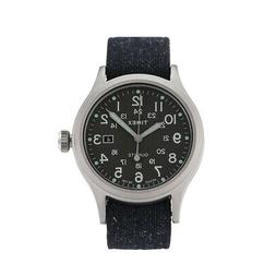 O Allied Ottone 40mm Acciaio Verde Scuro Cint. Tessuto Blu 2