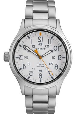 O Timex Allied Uomo 40mm Quarzo Indiglo Data Acciaio Tw2r467