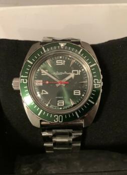 O Vostok Amphibian Classic 170893 Nuovo Ancora Pellicolato