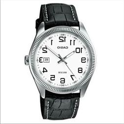 O Analogico Casio Collection Cinturino Pelle Datario 5 Bar M