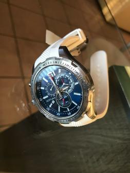 O Analogico Quarzo Uomo Con Cinturino In Silicone Nai15511g