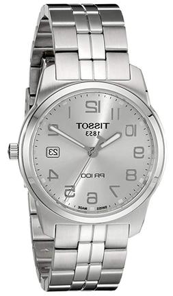 O Analogico Quarzo Uomo Con Cinturino In Acciaio Inox T04941