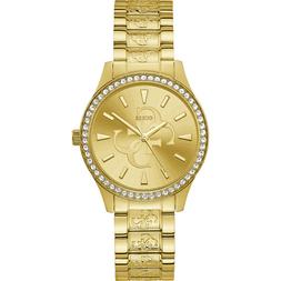 O Guess Anna W1280l2 Watch Acciaio Donna Zirconi 38 Mm Oro D