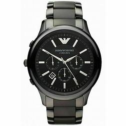 O Emporio Armani Ar1451 Cronografo Nuovo Con Scatola 2 Anni 