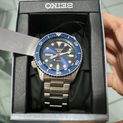 O Automatico Seiko 5 Sports Blu Srpd51k1 43mm Di Cassa Cintu