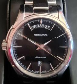 O Automatico Svizzero Hamilton Jazzmaster Day Date Acciaio Q