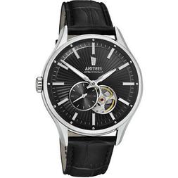 O Festina Automatico Uomo In Acciaio E Pelle Ref. F16975/3