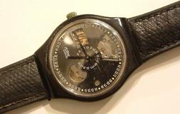 O Automatico Vintage Swatch Black Motion