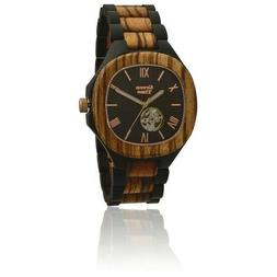 O Automatico Greentime Wood Watch In Legno Naturale Zw073a