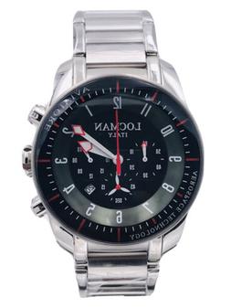 O Locman Aviatore Crono Acciaio/titanio 450ack/695 Scontatis