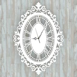O Barocco A Parete Arredo Design Bianco Artigianale Shabby G