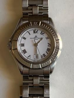 O Baume & Mercier "riviera" - Acciaio - Vetro Zaffiro - Auto
