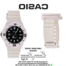 O Bianco Da Bambini Casio Lrw-200h-1evdf Leggero Resistente 