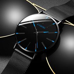 O Geneva Blu Uomo Man Professionale Top Di Lega Analogico Qu