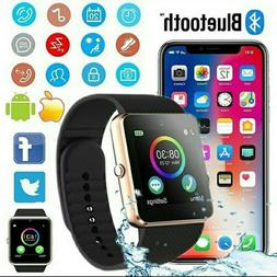 O Bluetooth Smart Watch Gt08 Per Huawei Y9 2019 Gold