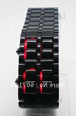 O Bracciale Da Polso Digitale Led Lava Samurai Watch Uomo Do