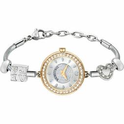 O Bracciale Donna Morellato Drops In Acciaio Con Charms Cuor