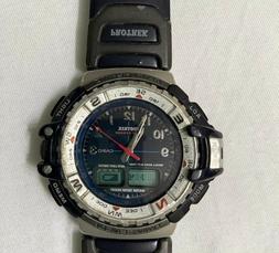 O Casio Protrek 2307 Prt-70 Quartz 49,2 Mm Japan Anadigi Alt