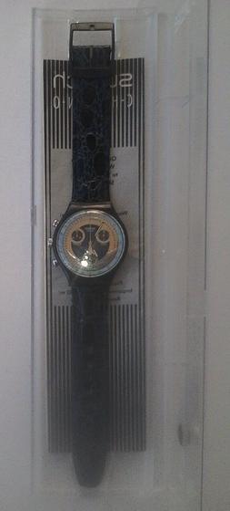 O Swatch Chrono 007 Goldfinger - 22 Jewels