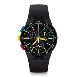 O Swatch Chrono Black-one Susb416