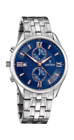 O Festina Chrono Da Uomo In Acciaio F6854/6
