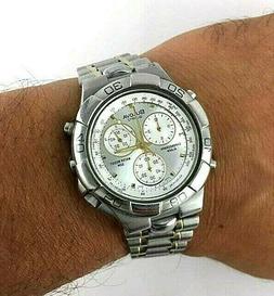 O Bulova Chrono Quarzo Alarm 38mm Uomo Acciao