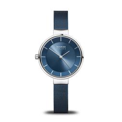 O Bering Classic Blu 14631-307 Ricarica Solare Cinturino Mag