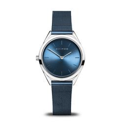 O  Bering Classic Blu 17031-307 Cinturino Maglia Milano