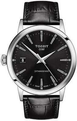 O Tissot Classic Dream Swissmatic T1294071605100 Pelle Nera 