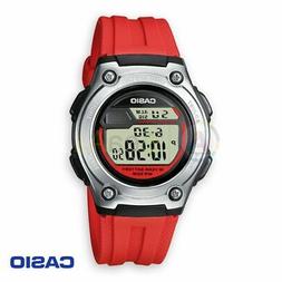 O Casio Collection W-211-4aves Uomo Resina Acciaio Digitale 